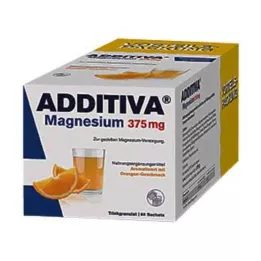 ADDITIVA Magnesium 375 mg sachets, 60 pcs