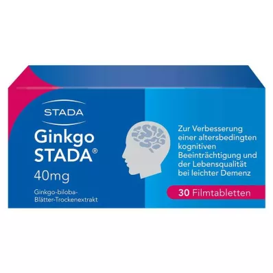 GINKGO STADA 40 mg film-coated tablets, 30 pcs