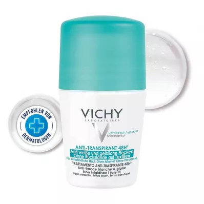 VICHY DEO Roll-on Anti Stain 48h, 50 ml VICHY DEO Roll-on Anti Stain 48h, 50 ml