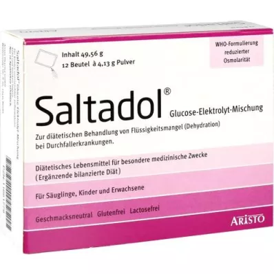 SALTADOL Electrolyte Oral Solution, 12 pcs