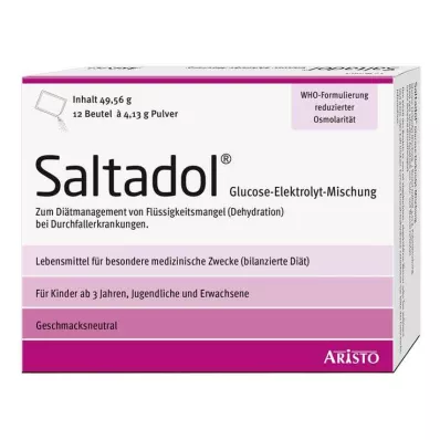 SALTADOL Electrolyte Oral Solution, 12 pcs