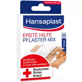 HANSAPLAST First aid plaster mix, 20 pcs