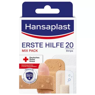 Hansaplast First Aid Plaster Mix, 20 pcs Hansaplast First Aid Plaster Mix, 20 pcs