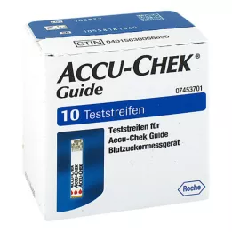 ACCU-CHEK Guide Test Strips, 1X10 pc