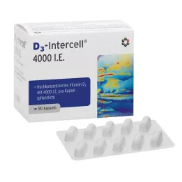 D3-INTERCELL 4,000 I.U. capsules, 90 pcs
