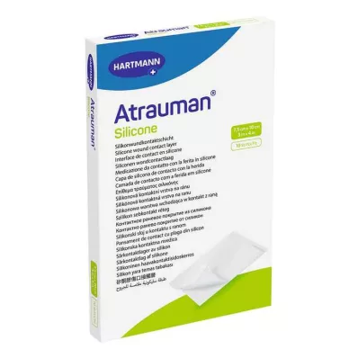 ATRAUMAN Silicone sterile 7.5x10 cm compresses, 10 pcs ATRAUMAN Silicone sterile 7.5x10 cm compresses, 10 pcs