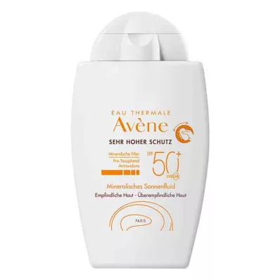 Avene Mineral Sun Fluid Spf 50+ untinted (40 ml) Avene Mineral Sun Fluid Spf 50+ untinted (40 ml)