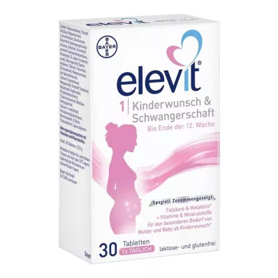 ELEVIT 1 Desire for children & Pregnancy tablets, 30 pcs ELEVIT 1 Desire for children & Pregnancy tablets, 30 pcs