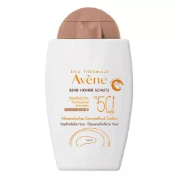 AVENE Mineral sun fluid SPF 50+ tinted, 40 ml