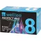 WELLION PROTECT PRO Safety Pen-Needles 30 G 8 mm, 100 pcs