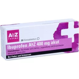 IBUPROFEN AbZ 400 mg acute film-coated tablets, 20 pcs