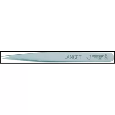 MÖRSER Splinter forceps Lancet Topinox stainless 26C, 1 pc MÖRSER Splinter forceps Lancet Topinox stainless 26C, 1 pc