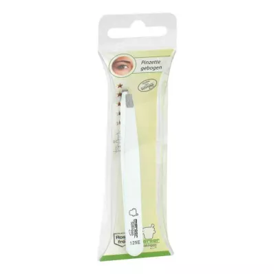 MÖRSER Tweezers Topinox stainless curved white 125E, 1 pc MÖRSER Tweezers Topinox stainless curved white 125E, 1 pc