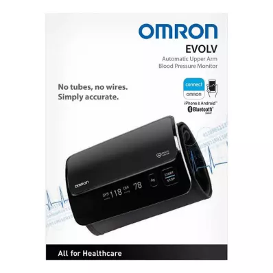 OMRON EVOLV all-in-one upper arm blood pressure monitor, 1 pc OMRON EVOLV all-in-one upper arm blood pressure monitor, 1 pc