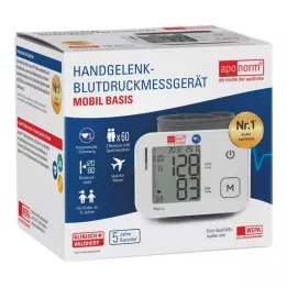 APONORM Blood pressure monitor mobile basic wrist, 1 pc
