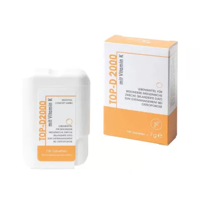 TOP D 2000 tablets, 100 pc