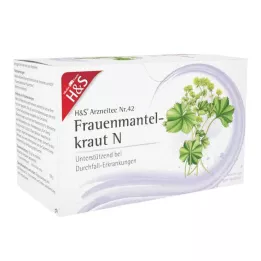 H&amp;S Ladys Mantle Herb N Filter Bag, 20X1.0 g