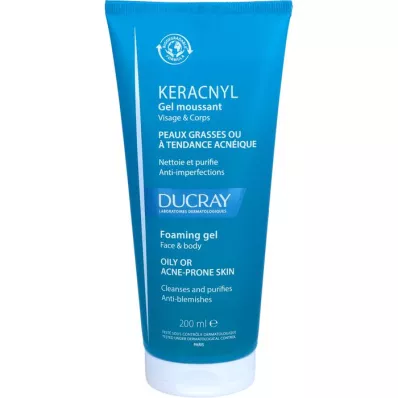 DUCRAY KERACNYL Wash gel, 200 ml