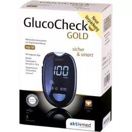 GLUCOCHECK GOLD Blood glucose meter set mg/dl, 1 pc