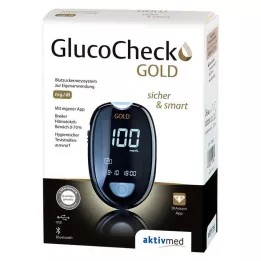GLUCOCHECK GOLD Blood glucose meter set mg/dl, 1 pc