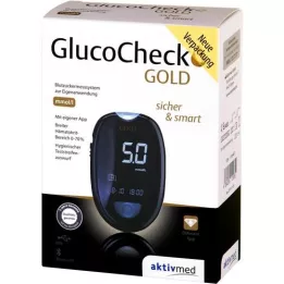 GLUCOCHECK GOLD Blood glucose meter set mmol/l, 1 pc