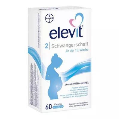 ELEVIT 2 Pregnancy Soft Capsules, 60 pcs