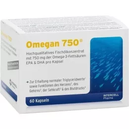 OMEGAN 750 soft capsules, 60 pcs