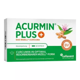 ACURMIN Plus Das Micell-Curcuma Softgels, 60 pcs