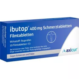 IBUTOP 400 mg Pain Tablets Film-coated Tablets, 10 pcs