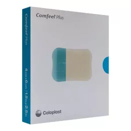COMFEEL Plus flexible hydrocoll. dressing 4x6 cm, 10 pcs