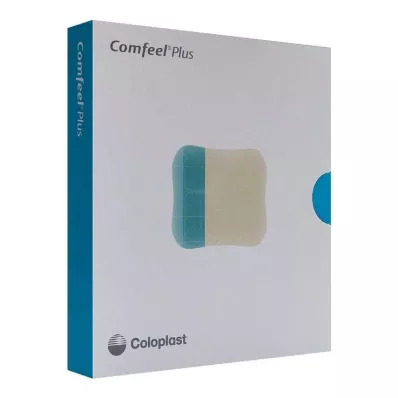 Comfeel Plus flexible hydrocolloid dressing 10x10 cm, 10 pcs