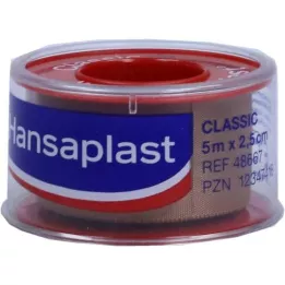 HANSAPLAST Fixation plaster Classic 2.5 cm x 5 m, 1 pc