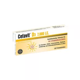 CEFAVIT D3 7,000 I.U. film-coated tablets, 20 pcs