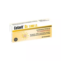 CEFAVIT D3 7,000 I.U. film-coated tablets, 60 pcs