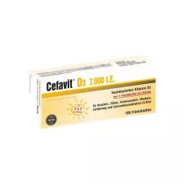 CEFAVIT D3 7,000 I.U. film-coated tablets, 100 pcs