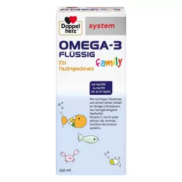 DOPPELHERZ Omega-3 liquid family system, 250 ml