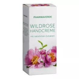 PHARMAVERDE Wild Rose Hand Cream, 50 ml