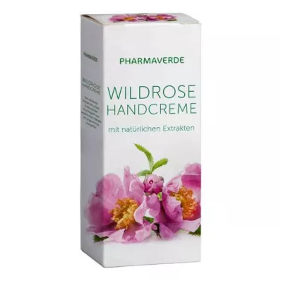 PHARMAVERDE Wild Rose Hand Cream, 50 ml