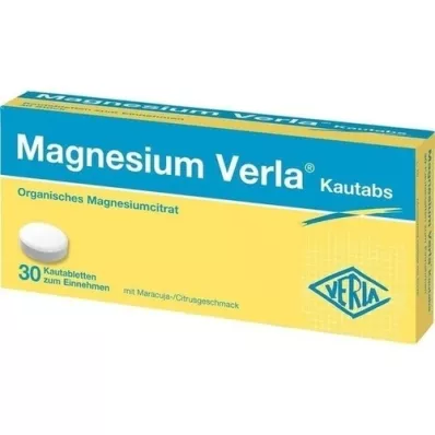 MAGNESIUM VERLA Chew tabs, 30 pc