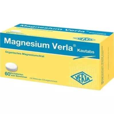 MAGNESIUM VERLA Chew tabs, 60 pc