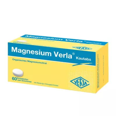 MAGNESIUM VERLA Chew tabs, 60 pc