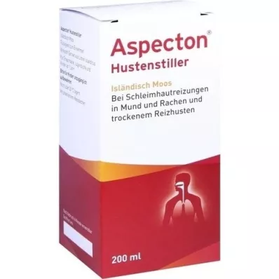 ASPECTON Cough suppressant Iceland moss juice, 200 ml