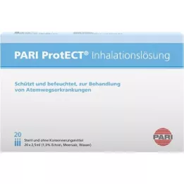 PARI ProtECT Inhalation Solution with Ectoin Ampoules, 20X2.5 ml