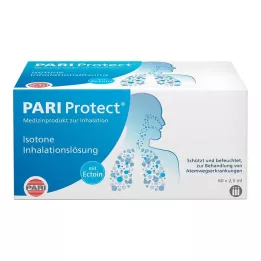 Pari Protect inhalation solution with Ectoin ampoules, 60X2.5 ml