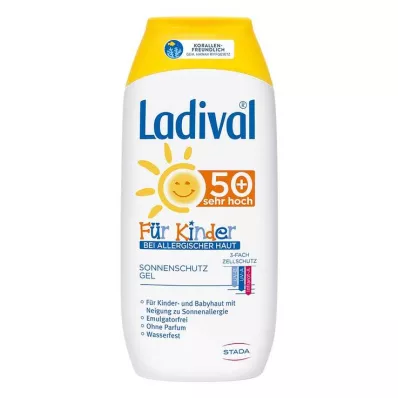 LADIVAL Childrens sun gel for allergic skin LSF 50+, 200 ml