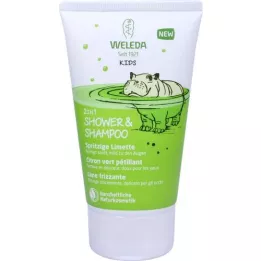 WELEDA Kids 2in1 Shower &amp; Shampoo tangy lime, 150 ml