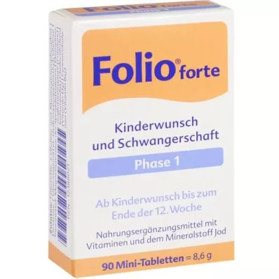 FOLIO 1 forte film-coated tablets, 90 pcs