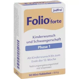 FOLIO 1 forte iodine-free film-coated tablets, 90 pcs