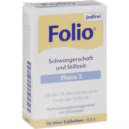 FOLIO 2 iodine-free film-coated tablets, 90 pcs