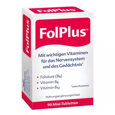 FOLPLUS Film-coated tablets, 90 pcs FOLPLUS Film-coated tablets, 90 pcs